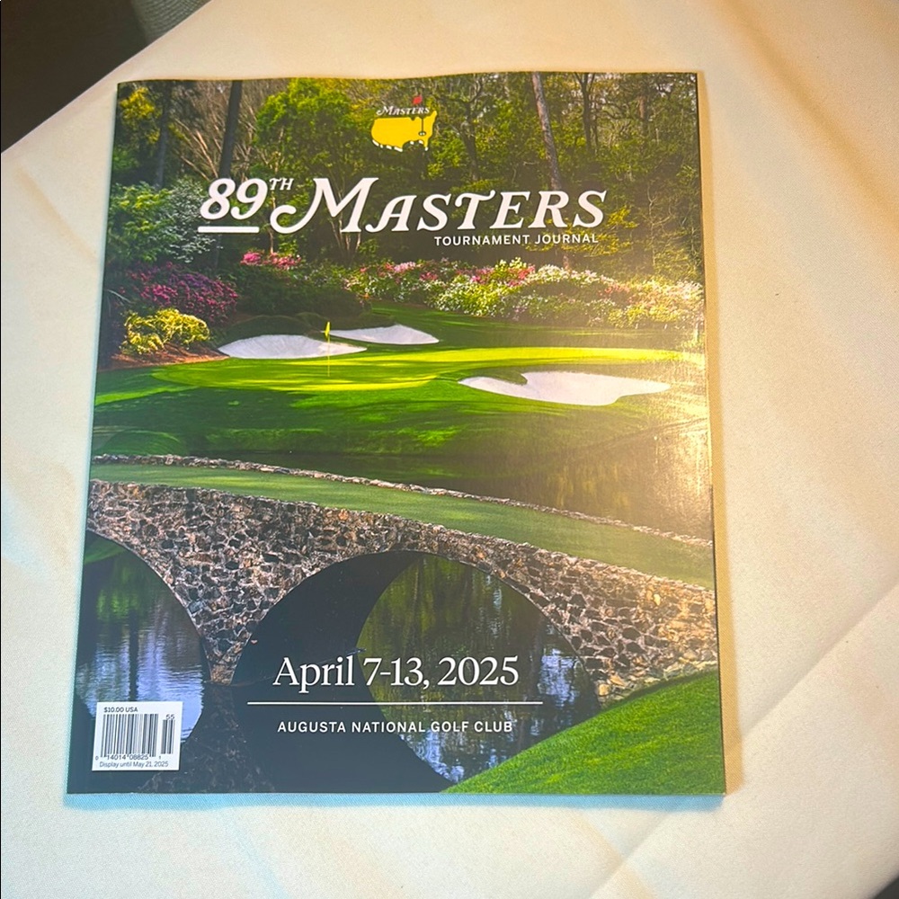 89th Masters Tournament Journal